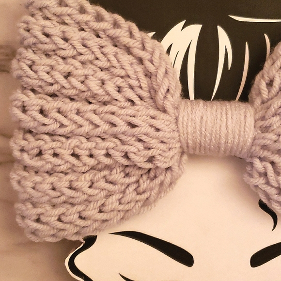 Handmade Knit Turban Headband - Picture 2 of 4